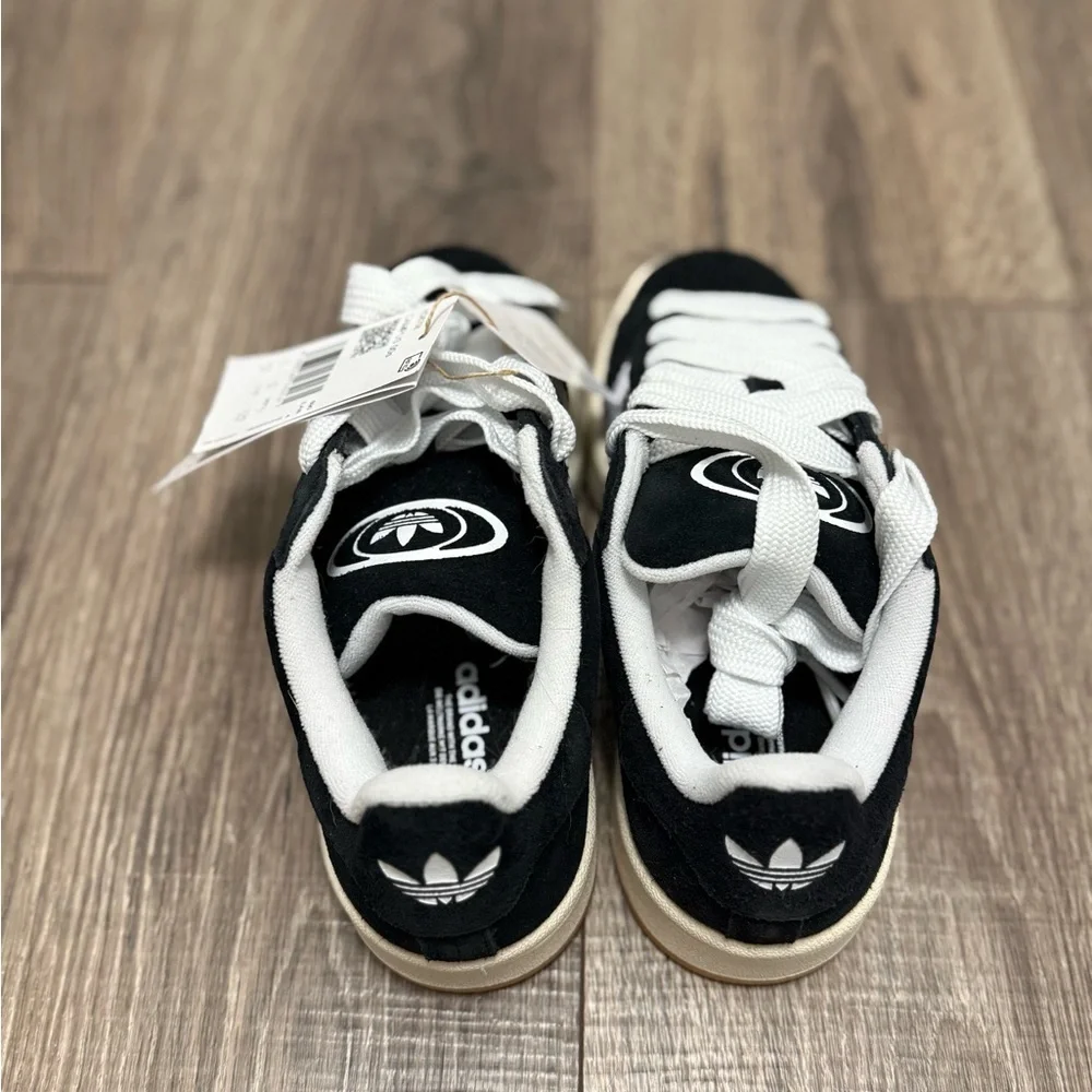 Size 4 (GS) - adidas Campus 00s Low Black White Gum